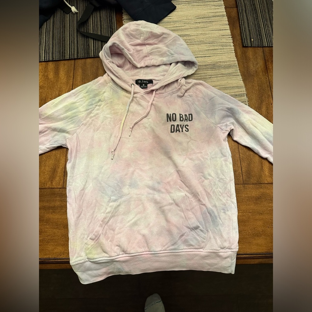 The dye sweater